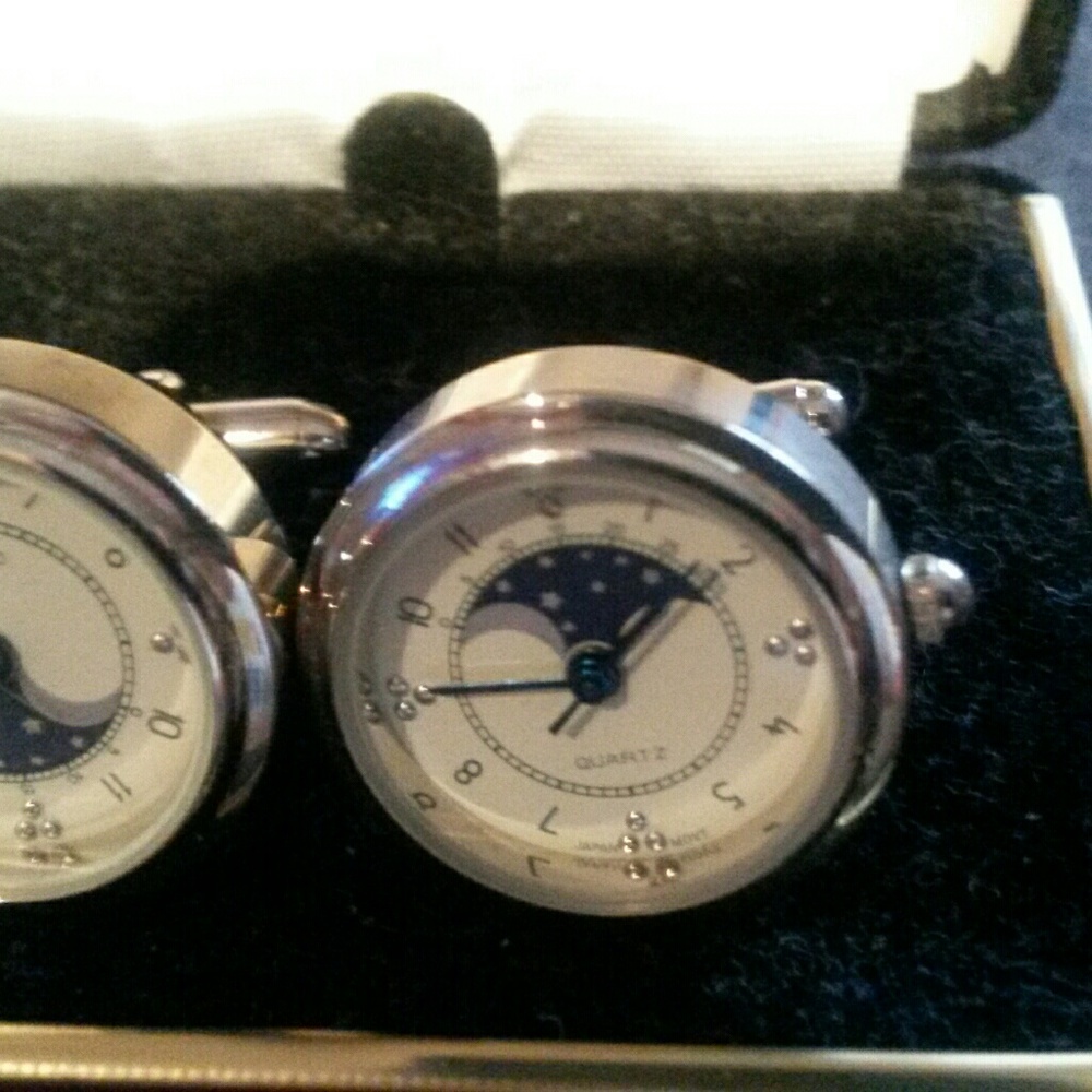 Watch cufflinks - Picture 4 of 4